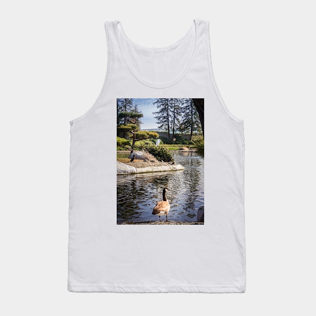 Japanese Garden Woodley Park California 3 Tank Top by Robert Alsop